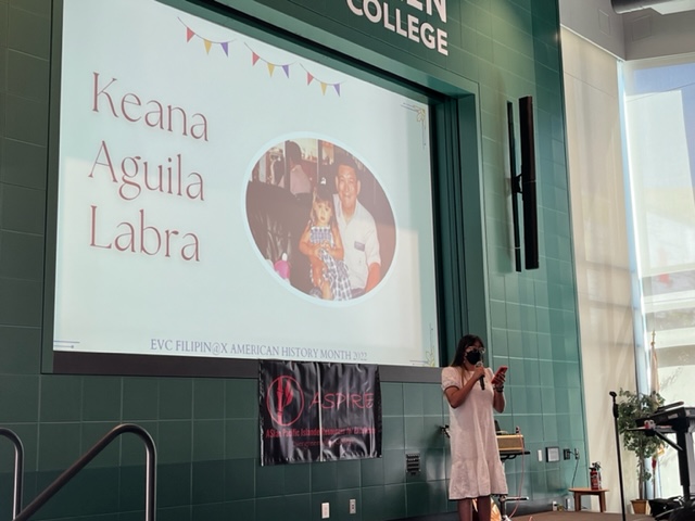 OfficialEVC's tweet photo. What a wonderful time last week at EVC's Filipina/o/x History Month Celebration! Thank you to all of our wonderful guests and presenters, ranging from poets, musicians, illustrators, and even the Academy of Combative Defense and Fitness (ADF). #EVCconnected #FilipinoHistoryMonth https://t.co/oOQ0me73w0