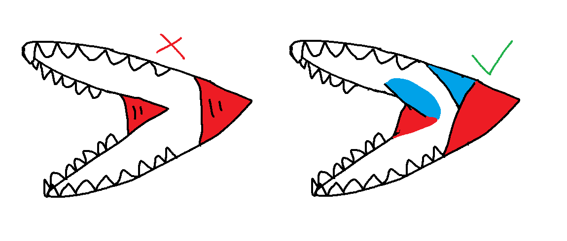 Coolio_Art's tweet photo. Small art tip for drawing reptile mouths: those things in the corner of the mouth aren't flat membranes, they're the thick jaw muscles covered in miscues membrane.

There's an inner top pair and a bottom outer pair
#reptiles #2dart #ArtTips #dinosaur #dragon https://t.co/oMiKqqlgel