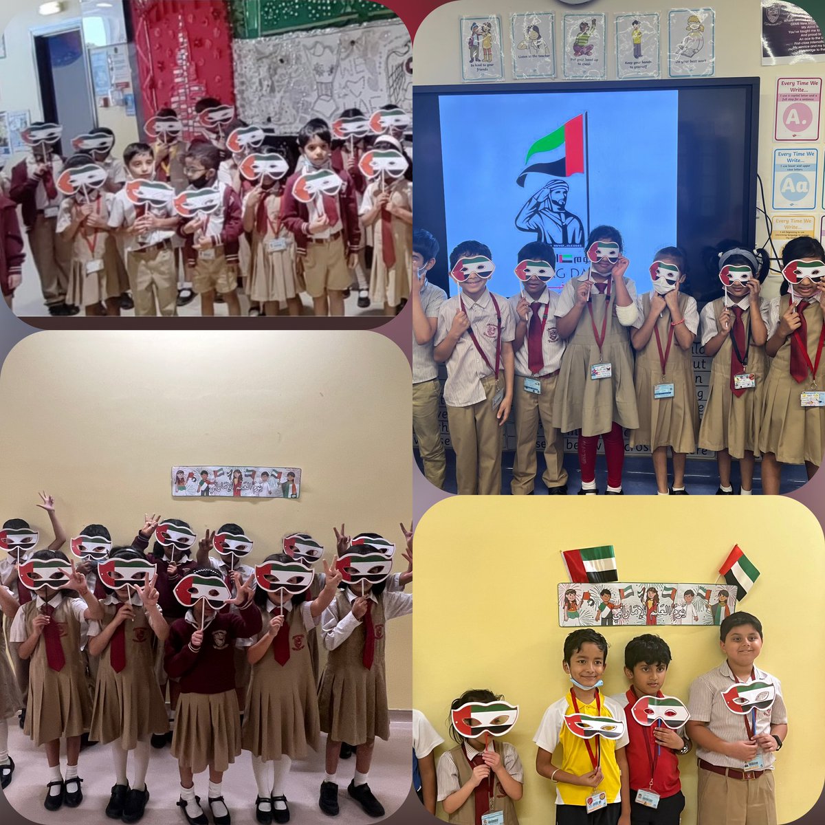 ارفعه عالياً ليبقى شامخاً" استمتع اليوم طلاب الصف الأول بفعاليات يوم العلم 🇦🇪.
<a href="/Fatima_Martin/">Fatima Martin</a> <a href="/Susanna_Porob/">Susanna Porob</a> <a href="/NMSArabic/">Arabic_NMS</a>