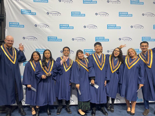 So proud of your accomplishments Hospitality Mgt Grads!!! Go get ‘em!!!#humbergrad
