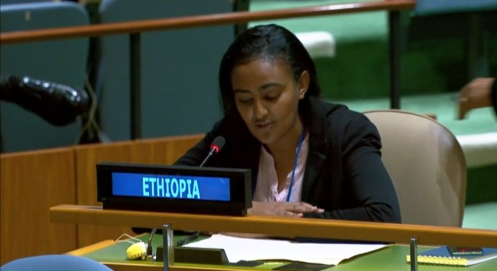 EmbaCubaEtiopia's tweet photo. We thank the Government of #Ethiopia 🇪🇹 for its intervention in #UNGA77. Cuba appreciates your claim for the end of the economic, commercial and financial blockade imposed by the US government against Cuba.
# MejorSinBloqueo https://t.co/Sz4LnlDedi
