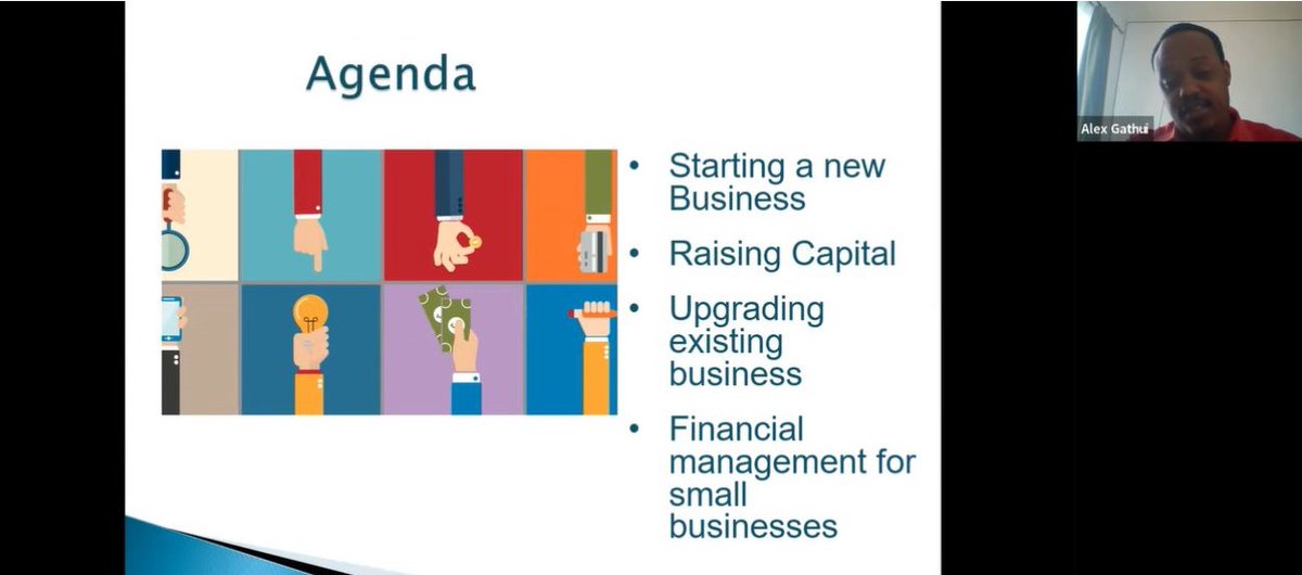 TembeQa's tweet photo. Thank you all for attending our today's event on Finance Your Start-up Business that was delivered by our guest speaker Alex Gathui. It was indeed a wonderful and informative session. To join us on the upcoming event visit https://t.co/fSNAoKymgb for more information. https://t.co/niAxh1sfDC