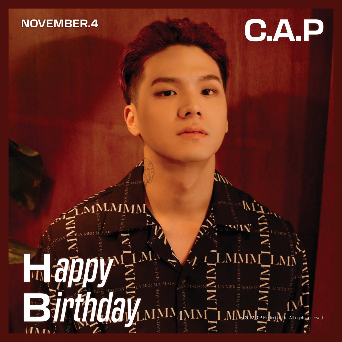TOPmedia_Kr's tweet photo. [#틴탑] #캡 의 생일을 축하합니다!

HAPPY BIRTHDAY TO C.A.P!

#리더캡의_31번째_생일에_차렷경례
#theBANGisBACK https://t.co/lg2hrLC8SL