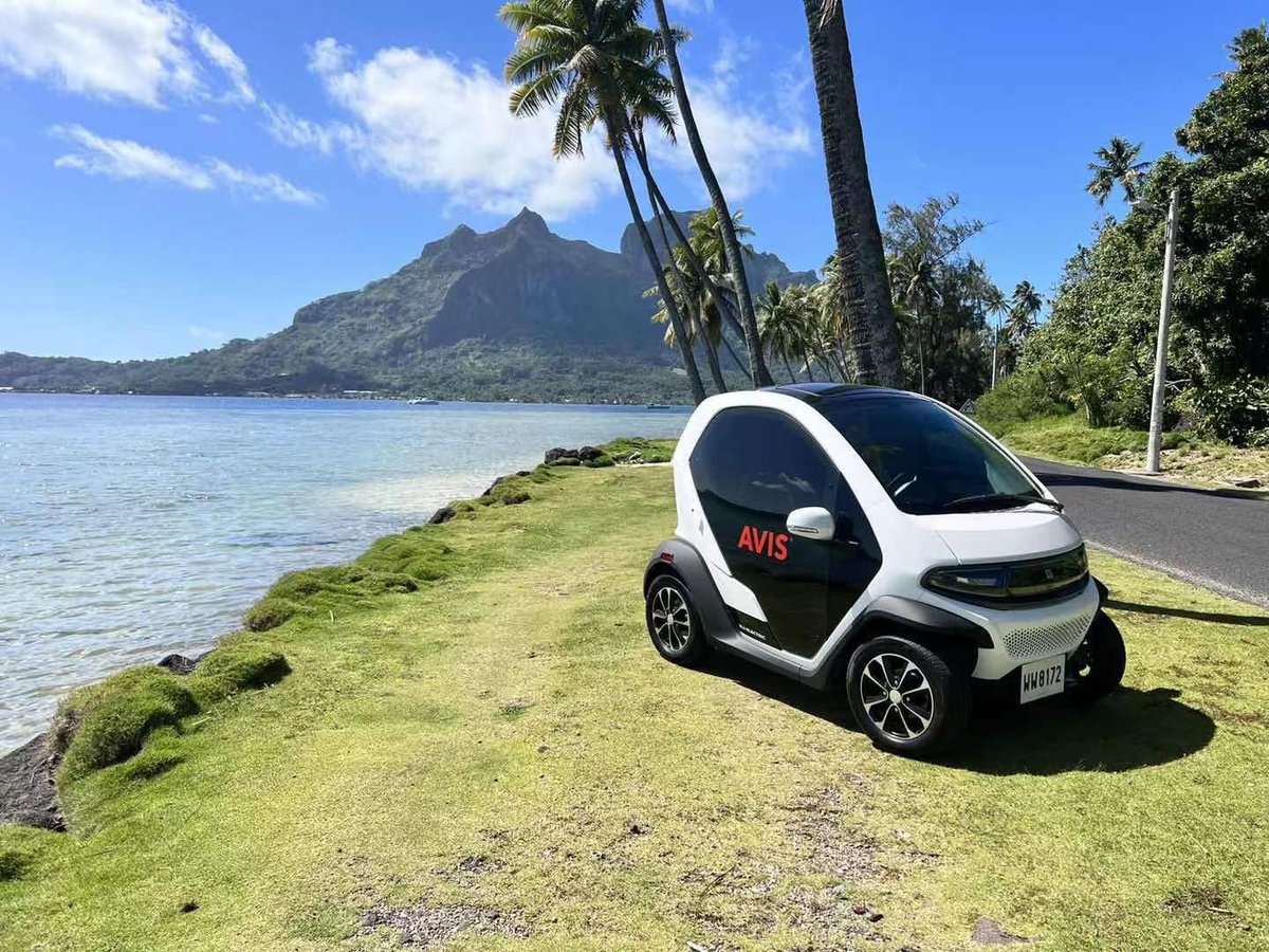 GoEliElectric's tweet image. Small Islands, Big news ‼️ Eli Electric is heading to ...🌴 #TAHITI 

We’re extremely excited to announce that Eli ZERO is now available on the beautiful islands of French Polynesia, and this is only the beginning of our global expansion! 🌍

Where next? 🚙 

#borabora #microev