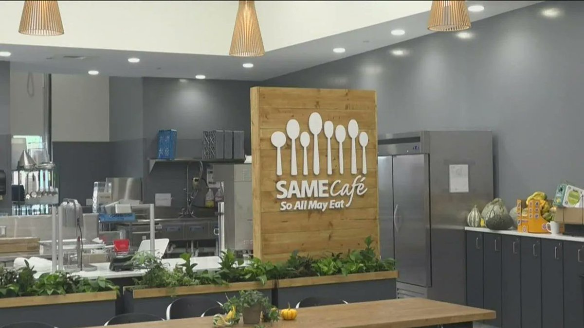 .<a href="/ToledoLibrary/">Toledo Library</a> is set to open a groundbreaking new cafe and program — the SAME Cafe. SAME, which stands for "So All May Eat," runs on a participation-based model that allows patrons to donate their time, money or produce to ensure meals for the community: buff.ly/3WhxQlt