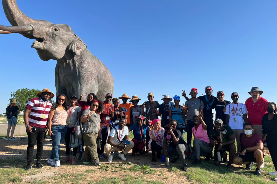 TTUSystem's tweet photo. #SystemSpotlight: Since 2017, @TexasTech has been one of only two schools in Texas to host the @WashFellowship, bringing young African leaders to the U.S. to gain leadership training.
A visit to @TTUHSC is one of the many opportunities during the fellowship. https://t.co/x7KC4fhAxV