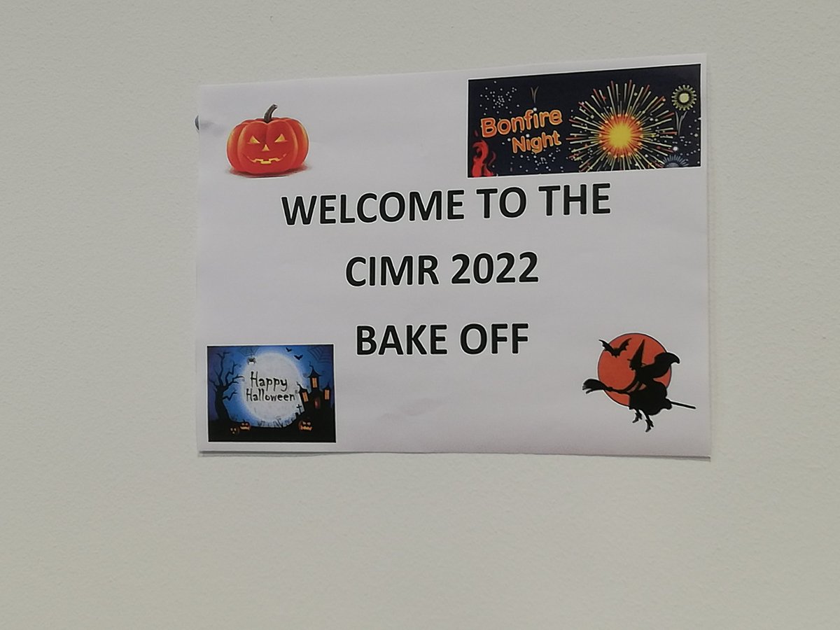 MS_Oliveir's tweet photo. Showcase of sweet hidden talents @TheCIMR 🍰🧁#bakeoff https://t.co/nsf5YXRuuc