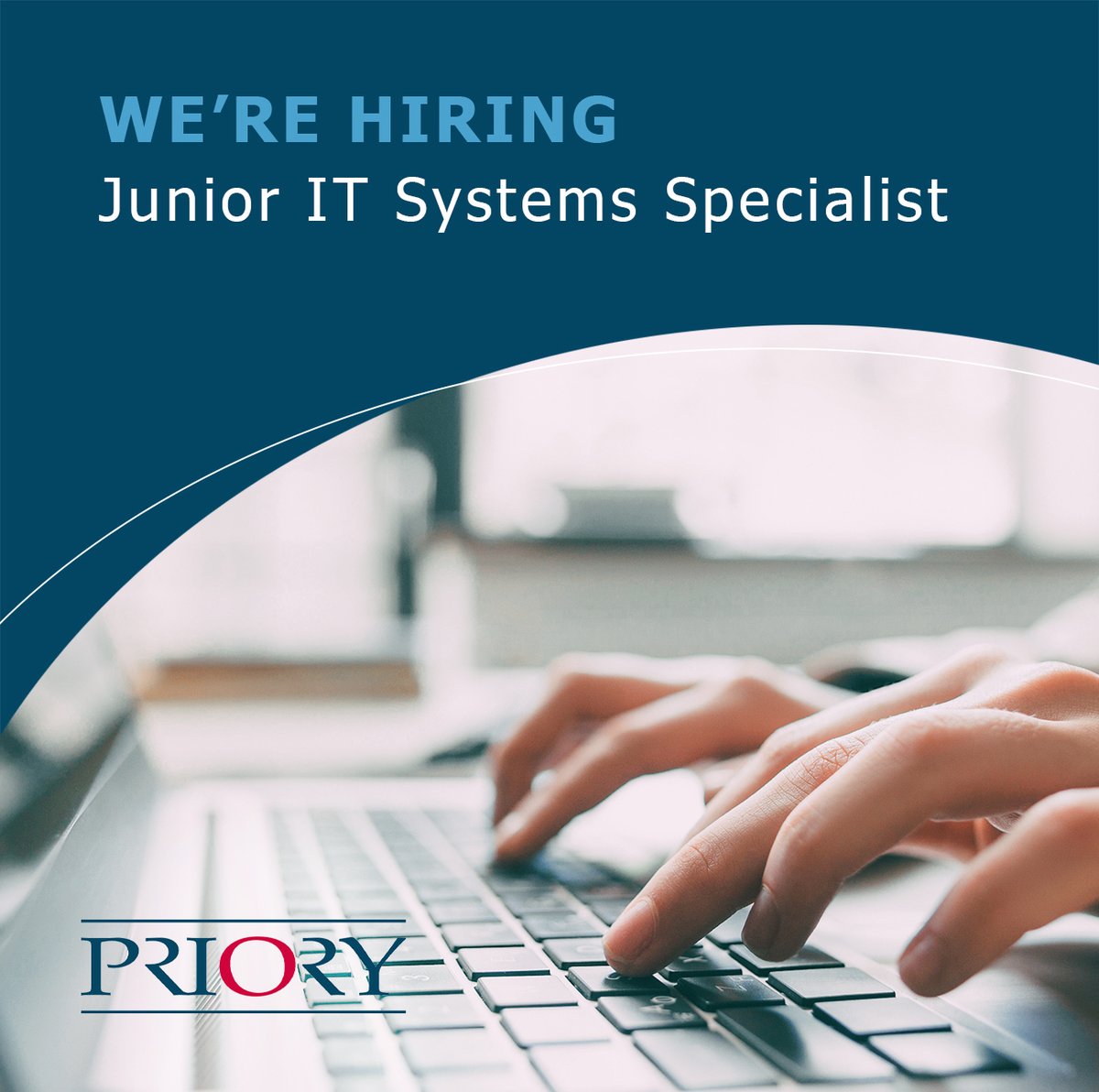 Priory has an exciting opportunity for a Junior IT Systems Specialist ready to join our team in Bristol. Our ideal candidate will assist the team with system administration, testing and other tasks on multiple business applications - ow.ly/J0eP50Ltgb2
#Bristol #ITSpecialist