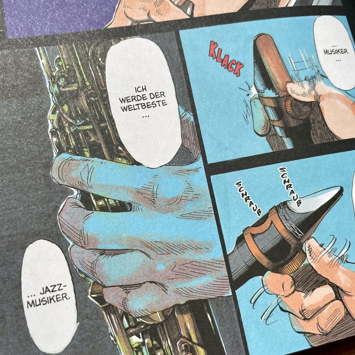 BernhardPiroska's tweet photo. 🎷 #BlueGiant 🔵
von Shinichi #Ishizuka
—
🎶 Erfrischend anders: 
Band 1 macht Lust auf mehr. 😀
—
@carlsen_verlag
#Shogakukan, #bigcomic
—
#Saxofon #jazz #carlsenmanga #manga #comic #sliceoflife #musik #saxophone #sendai #hirose
—
B. https://t.co/xGC9A22X8v