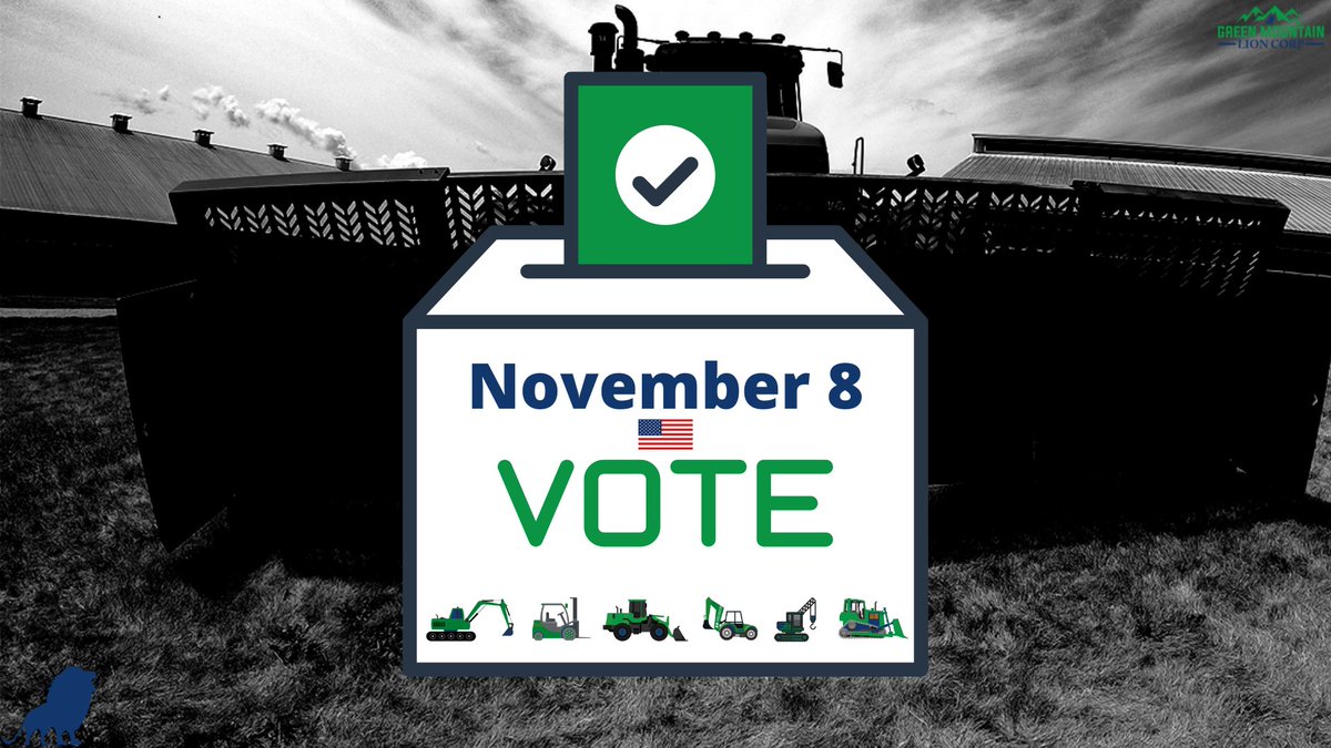 GrnMtnLion's tweet photo. Whether voting early or in person, remember there are several items on this midterm ballot that impact the people who build, feed, and power our world. You can learn more about these issues here -> https://t.co/zzokMHWec7
#manufacturing #vote #EquippedtoVote #imakeamerica #AEM https://t.co/s9wcfqlDU9