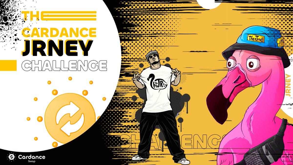 CardanceSwap's tweet photo. OUR NEW #GIVEAWAY!
#Cardance and #Jrney together now!
#JoinUs for more info: https://t.co/tEDZ3m6pb8
#Cardano #NFTs #ADA
Invite everyone!! https://t.co/wDP9tpz7v2