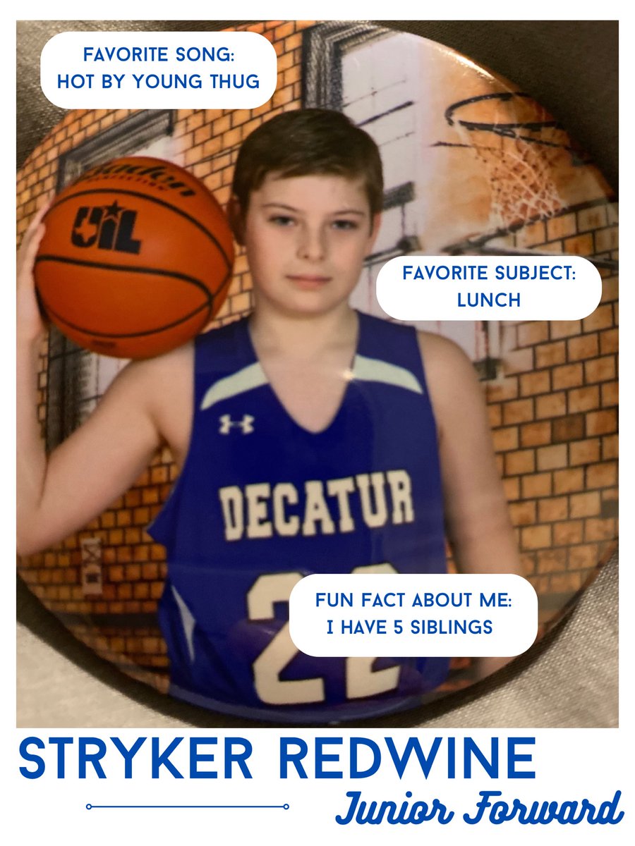 DecaturMBB's tweet photo. 0️⃣8️⃣ days until the season starts! 🦅🏀

Today, meet a couple of our Junior basketball players - Stryker Redwine and Evan Highfill!

#efnd #oneunitstrong https://t.co/xKKGI9gg2v