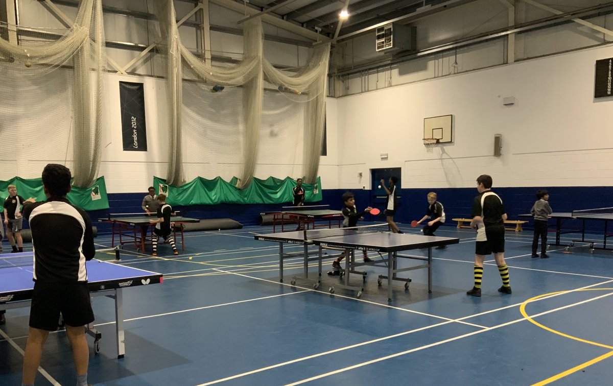 SCCBS_PE's tweet image. Table tennis club tournament in full flow