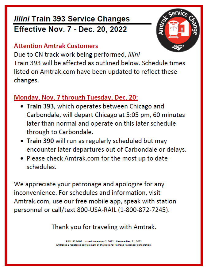 Amtrak Travel Warning! Verify Your Current Train Status Immediately! - byy018o