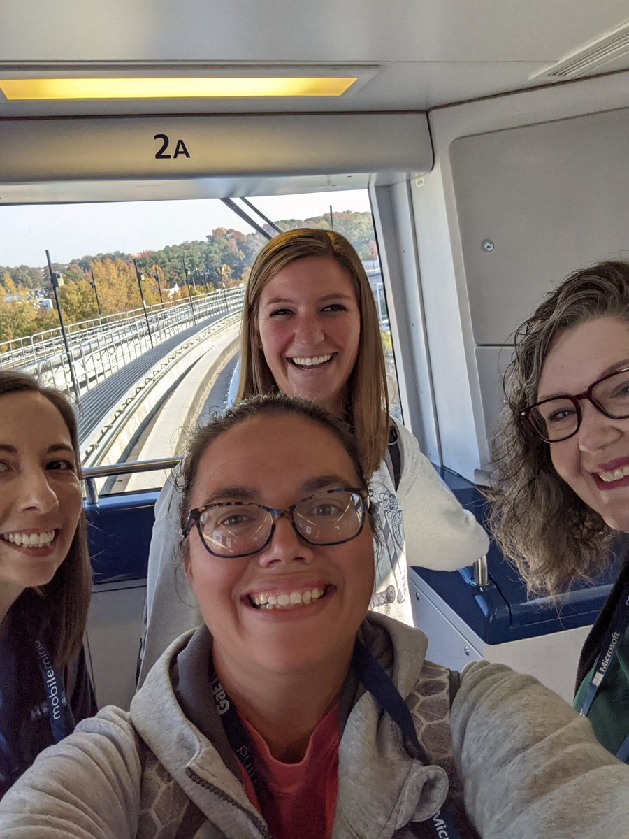 librarypendley's tweet photo. @tonyvincent the sky train is a fun little break 😀 we are all having a blast at @gaetc @gabowdoinEDU #GaETC2022 https://t.co/GeKFyndNv5
