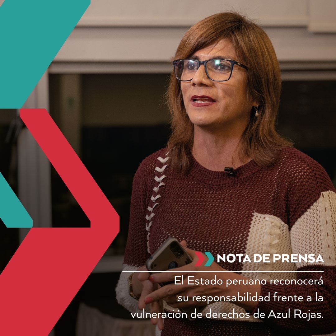 promsex's tweet photo. Hoy, el Estado peruano reconocerá su responsabilidad frente a la vulneración de derechos de Azul Rojas Marín, una mujer trans que fue víctima de tortura por parte de efectivos policiales que denunció estos hechos ante la Corte IDH. 

📝 Nota de Prensa: https://t.co/Cm84TOYnJc https://t.co/3Qvbn8T1vi