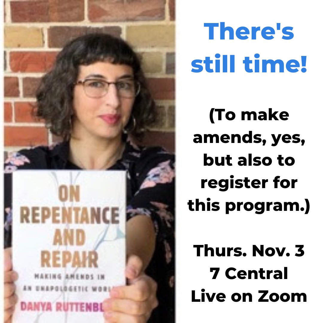 Calling all @TheRaDR fans, friends, and followers! We're learning with this incredible teacher tonight, live over Zoom, and there's still time to register! Learn more/register here: isjl.org/isjl-events