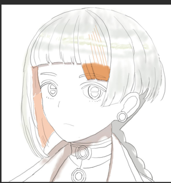 Unity30140097's tweet image. １枚目　昨日
２枚目　追加した影やハイライト
３枚目　本日の成果

この辺りはほぼ知識0だから
３時間やってても半分は調べる時間(´；ω；`)