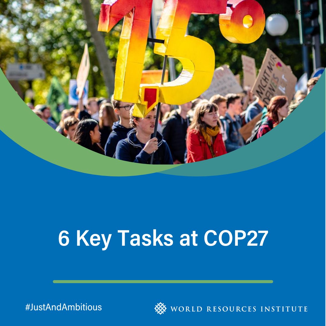 This year’s <a href="/UNFCCC/">UN Climate Change</a> climate conference, #COP27, starts this Sunday in Egypt. 

After another year of worsening climate disasters, delaying action is more inexcusable than ever. 

Decision-makers MUST make progress in these 6 priority areas🧵