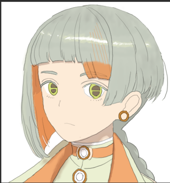 Unity30140097's tweet image. １枚目　昨日
２枚目　追加した影やハイライト
３枚目　本日の成果

この辺りはほぼ知識0だから
３時間やってても半分は調べる時間(´；ω；`)