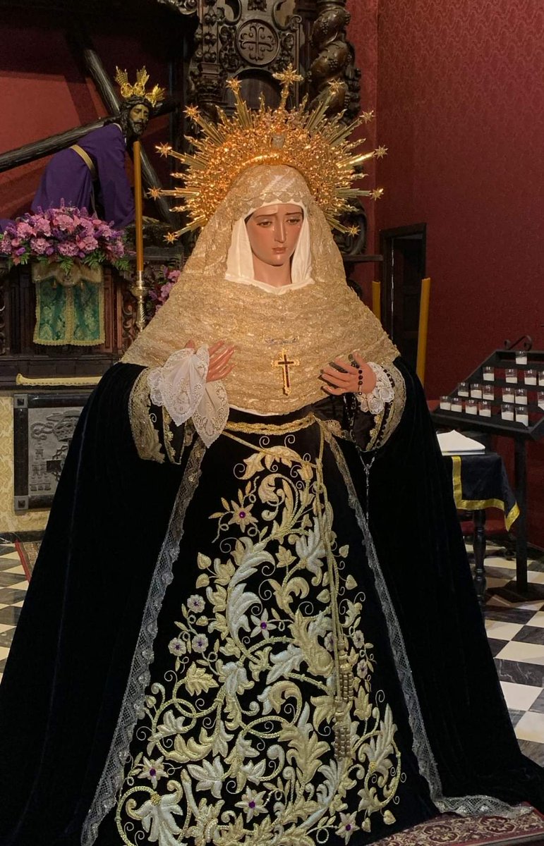 Cofrade_arcense's tweet photo. María se viste de luto (II):
- María Santísima de la Amargura. 
- Nuestra Señora de los Dolores. 
- María Santísima de la Paz. 
- Nuestra Señora de la Fuensanta. 
- María Santísima del Amor. https://t.co/m6ABpSAHZ6