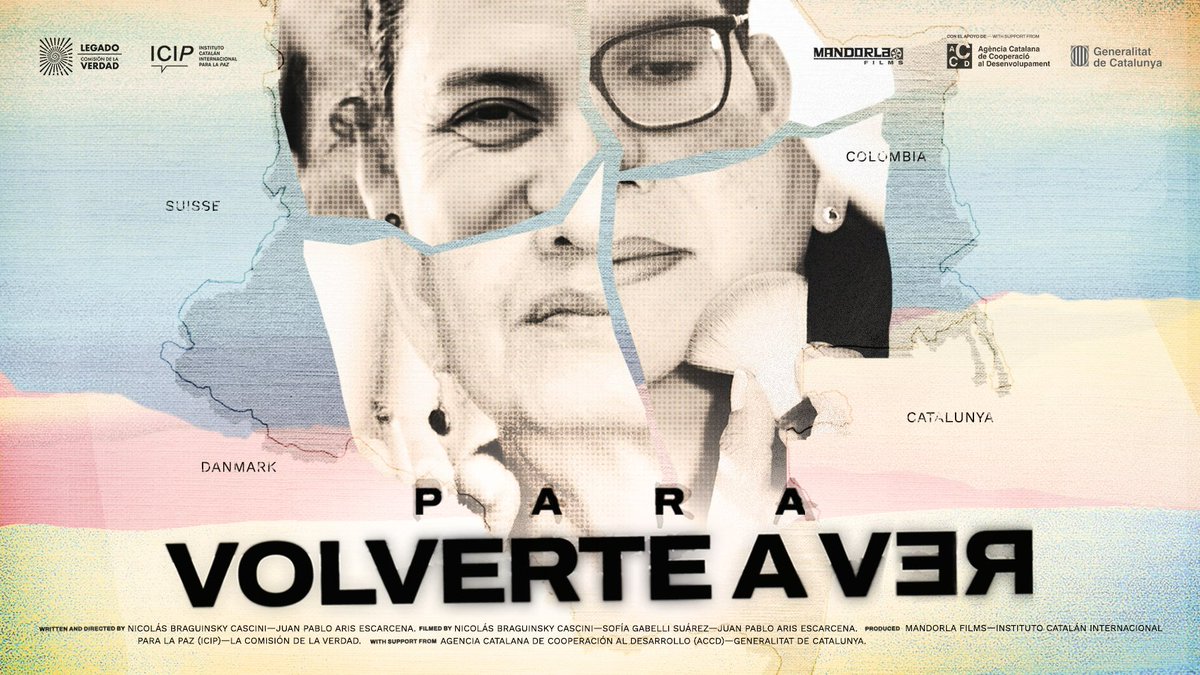 ElBornCCM's tweet photo. 📅 Demà t'esperem a #ElBornCCM amb la projecció del documental #ParaVolverteAVer.
🎥 Una peça #audiovisual que recull la veu de quatre #víctimes del conflicte #Colombià exiliades a Europa. https://t.co/SQb6PwcCsY