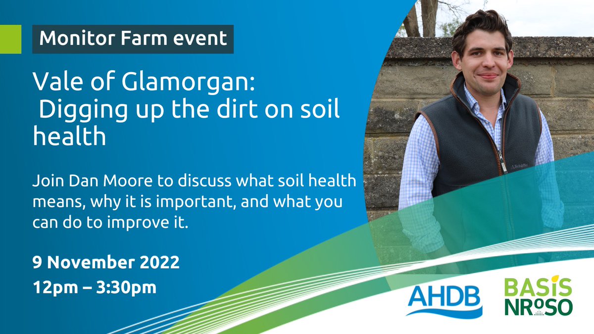 Next week’s Vale of Glamorgan Monitor Farm meeting will be all about digging deep on soils with Liz Stockdale! Sign up to attend! 🪱