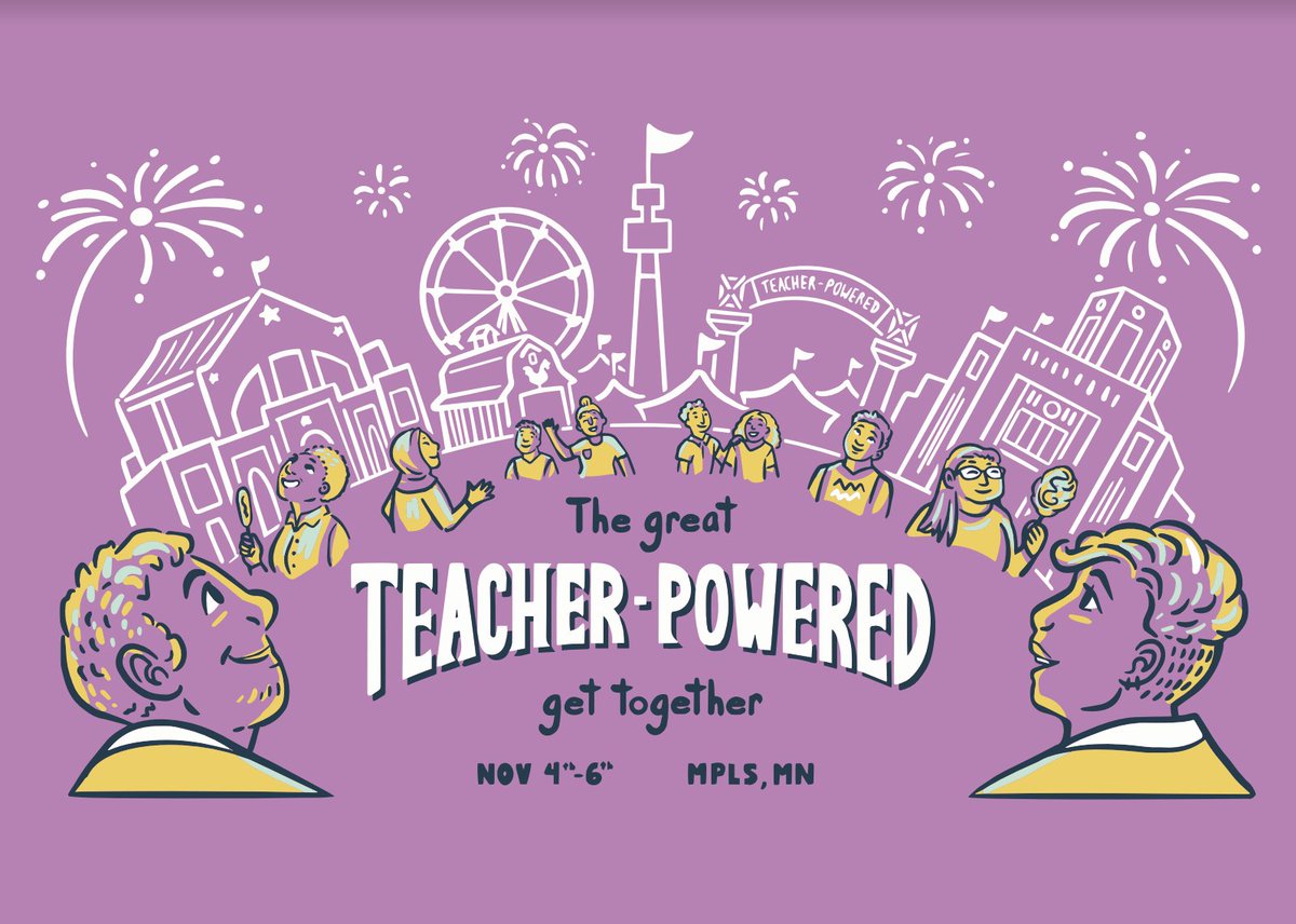 It's HERE! Today is the pre-confer for the Nat'l #Teacherpowered Conference - The Great #Teacherpowered Get-Together. 

Follow along at #TPSconf22 on all social media channels &amp; join us virtually for highlights. Share your own insights &amp; photos too!Can't wait to see folks in MN