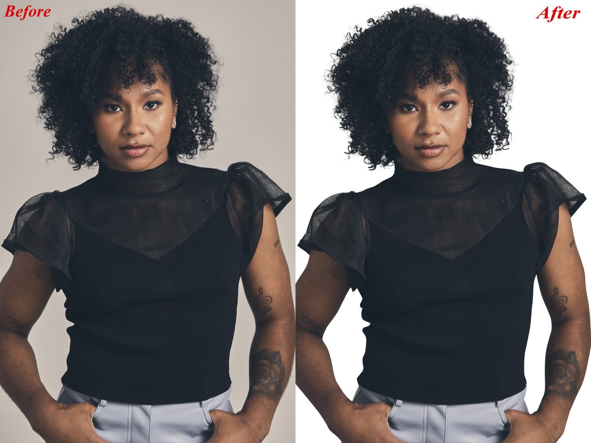 Hi ,
everyone ,
Background change. Clipping path Top (CPT).For these scenarios. For image editing service, feel free and contact us. #backgroundremoval  #photomanipulation #imageretouching #photoediting #ghostmannequin #imagemasking