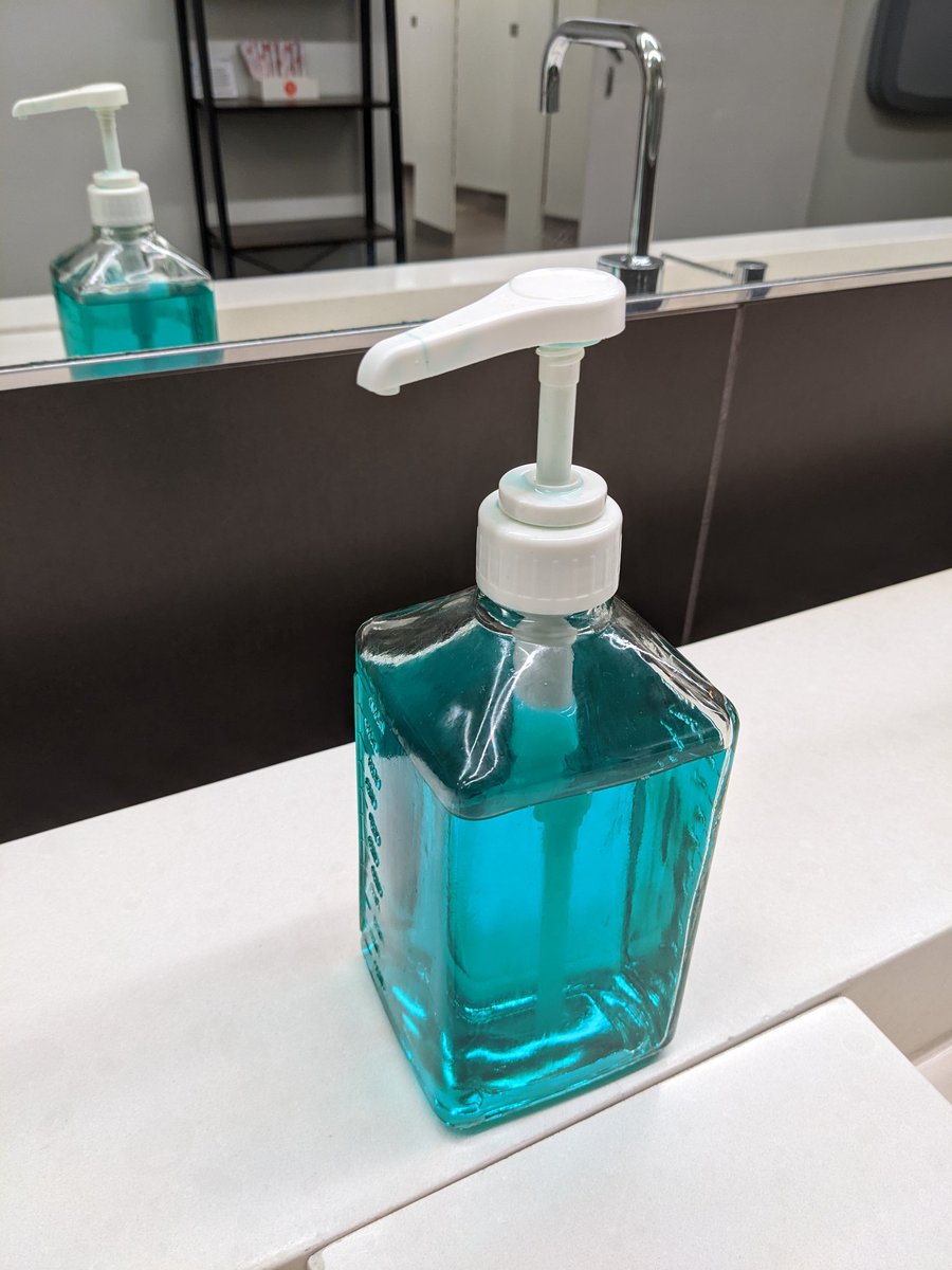 It just occurred to me that I've been using mouthwash to wash my hands the whole week.
How's your day?
