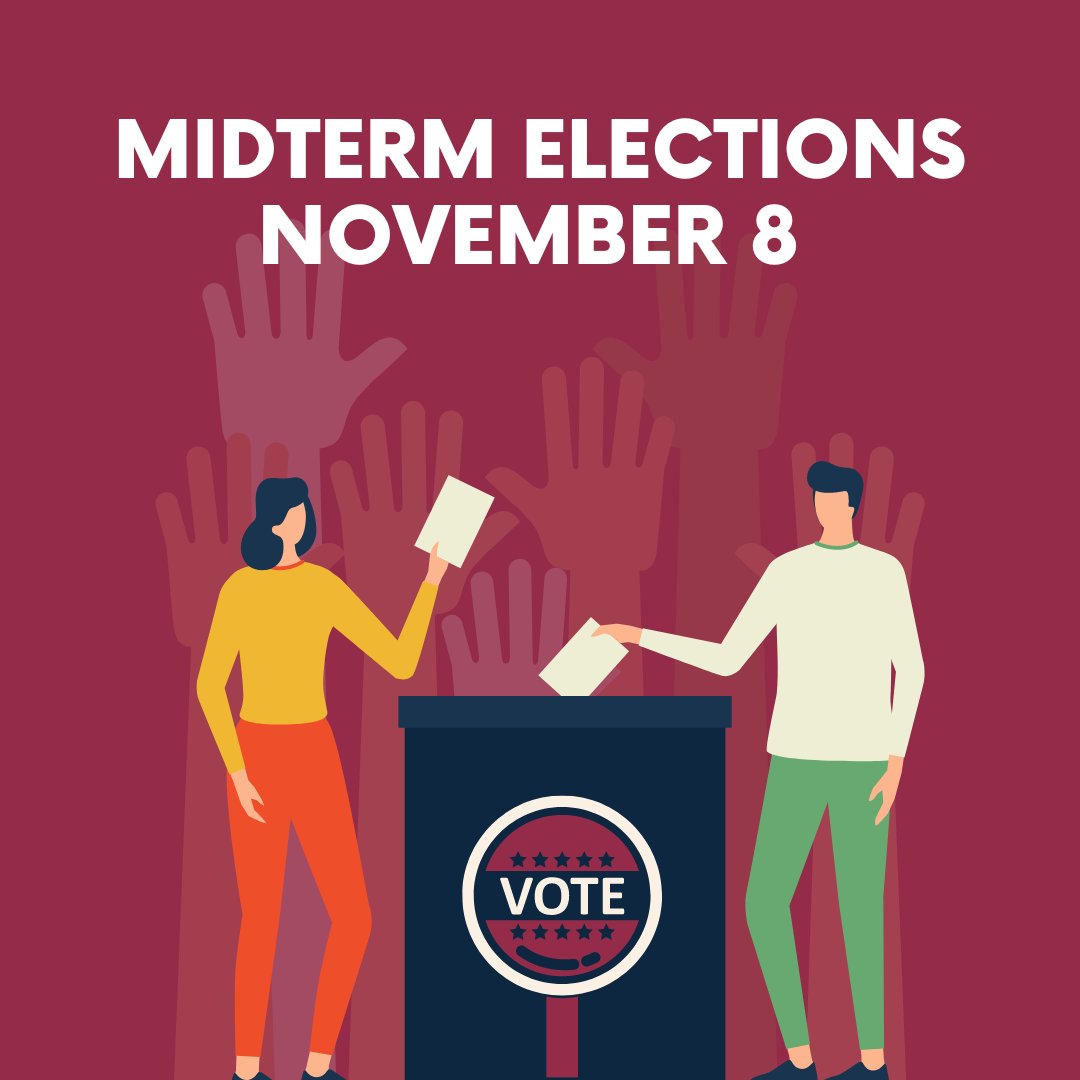 MontanaCUs's tweet photo. Midterm elections are not the time to sit out! Make a plan to vote, check your registration status, and more at https://t.co/rsfGdf46sQ. #cuvote https://t.co/B2eisw2ADn
