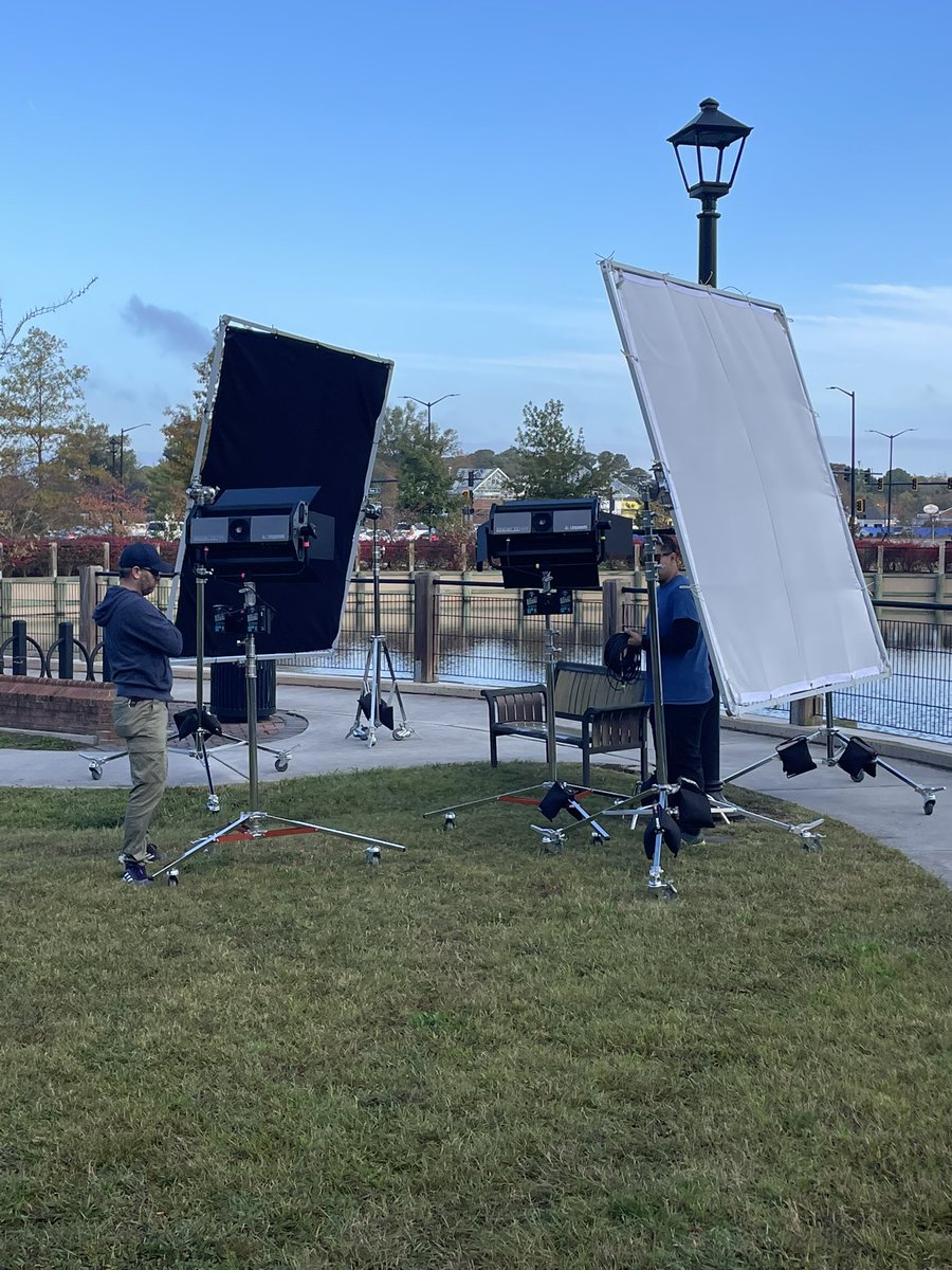 Piper and I had a great time filming a recruiting video for the department this morning.  #OfficerWellness
#mindfulness
#resiliency
<a href="/VBPD/">Virginia Beach Police Department</a>
#rescuedogs
#servicedogs