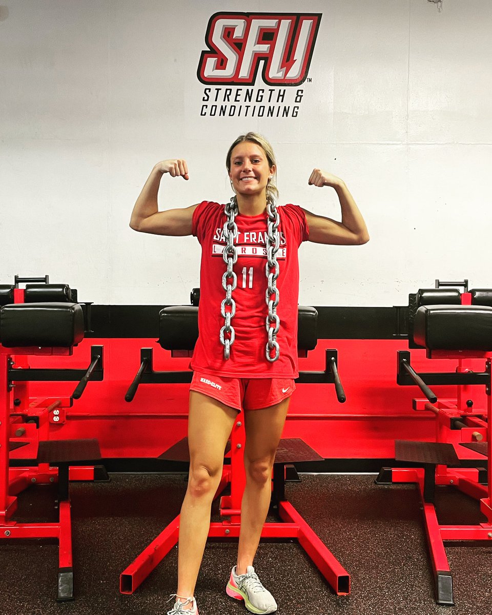 The @redflashlax worker of the week is Bella Fisher ! She gives her all and is constantly improving! 🔴⚡️🥍