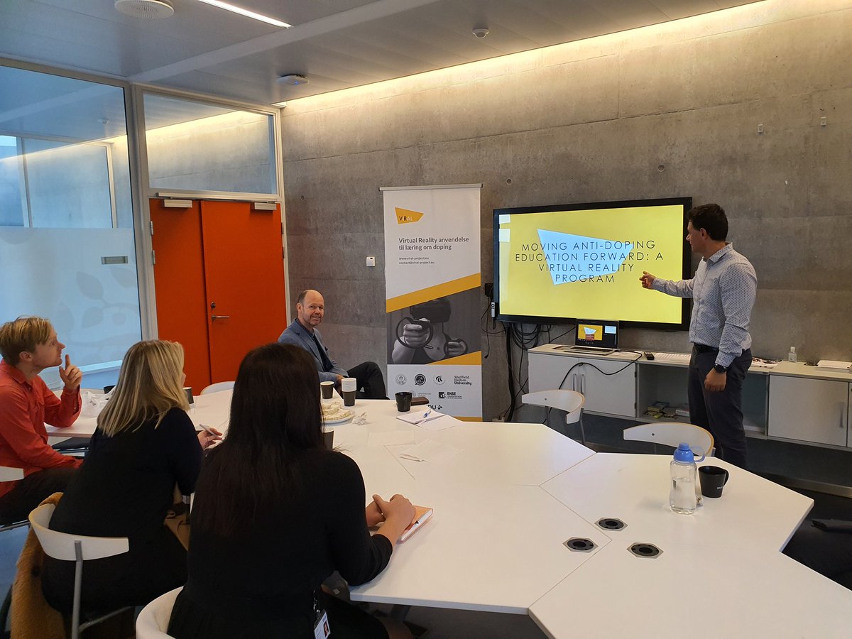 Meet some of the crew on <a href="/ViRALprojectEU/">ViRAL - A VR Approach in Learning about Doping</a>, <a href="/NikosNtoumanis/">Nikos Ntoumanis</a> <a href="/kristinapfef/">Kristina Pfeffer</a>