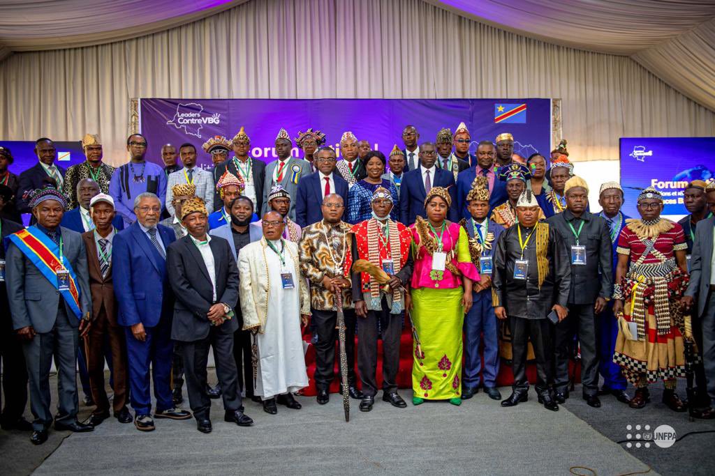 UNFPARDC's tweet photo. 🟢Official launch of the National Forum for traditional and religious leaders in #Lubumbashi
🟢Speech by Dr @dienekeita, Under Secretary General of the @UN &amp; Deputy Executive Director of @UNFPA
🟢 More Thanks 150 leaders mobilized against #GBV
@LeaderContreVBG @UNFPA_ESARO https://t.co/9sH8YbC2ai