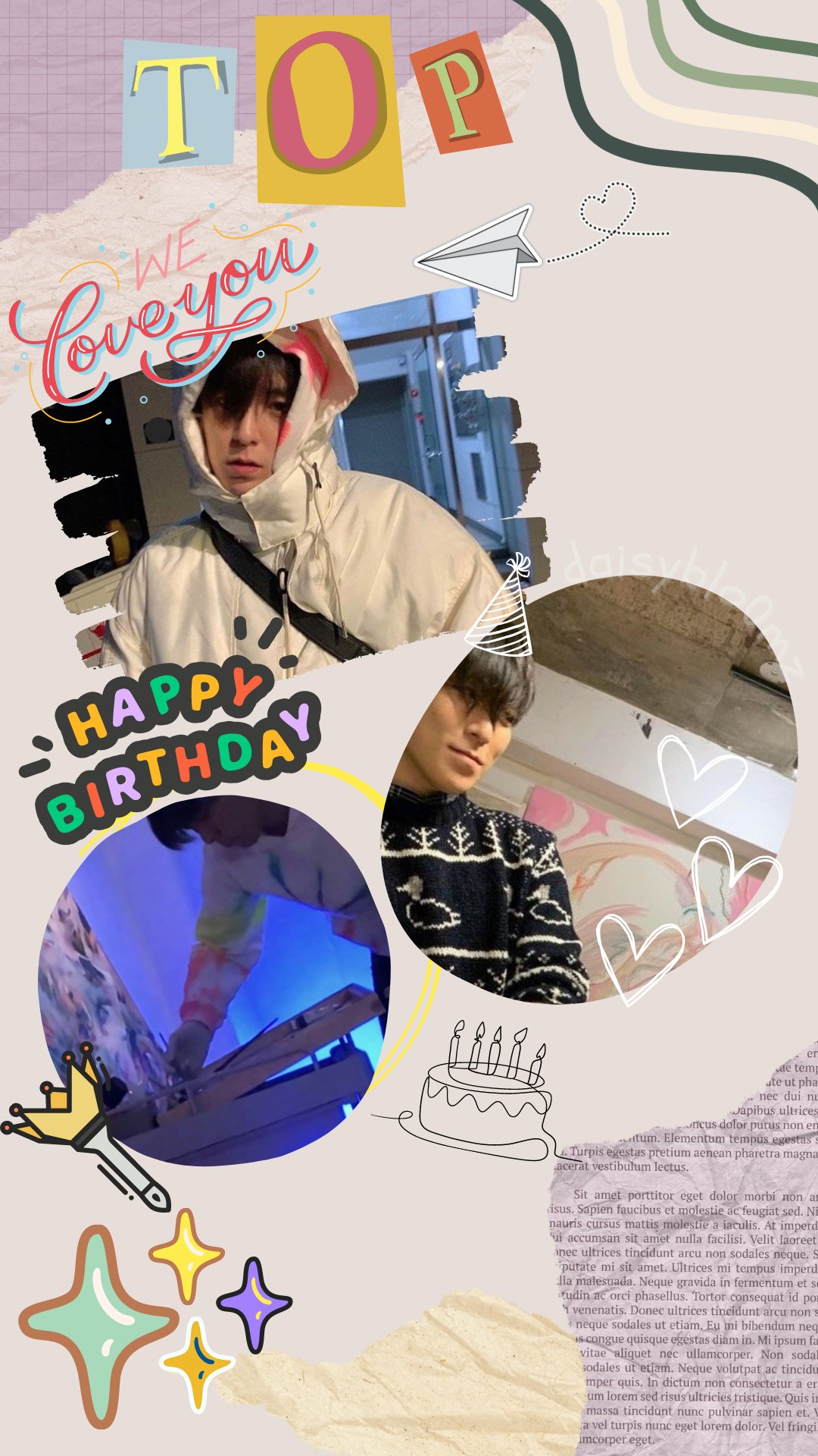 Happy birthday my love Choi Seung Hyun     