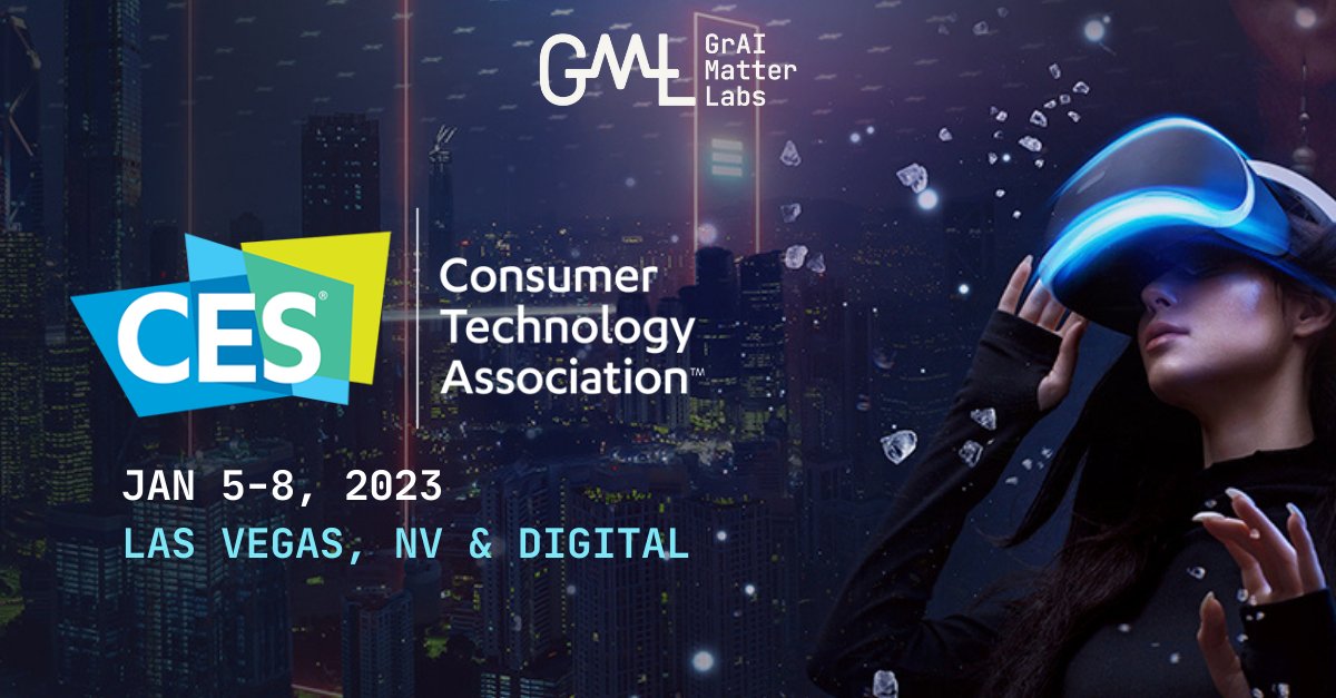 Life-Ready #AI is coming to <a href="/CES/">CES</a>, the biggest consumer electronics tech event! Together with our partners, we will demonstrate a number of AI-powered #audio &amp; video use cases never seen before.

Schedule the meeting &amp; private demos with us at #CES2023: 
bit.ly/3sQ5BNa