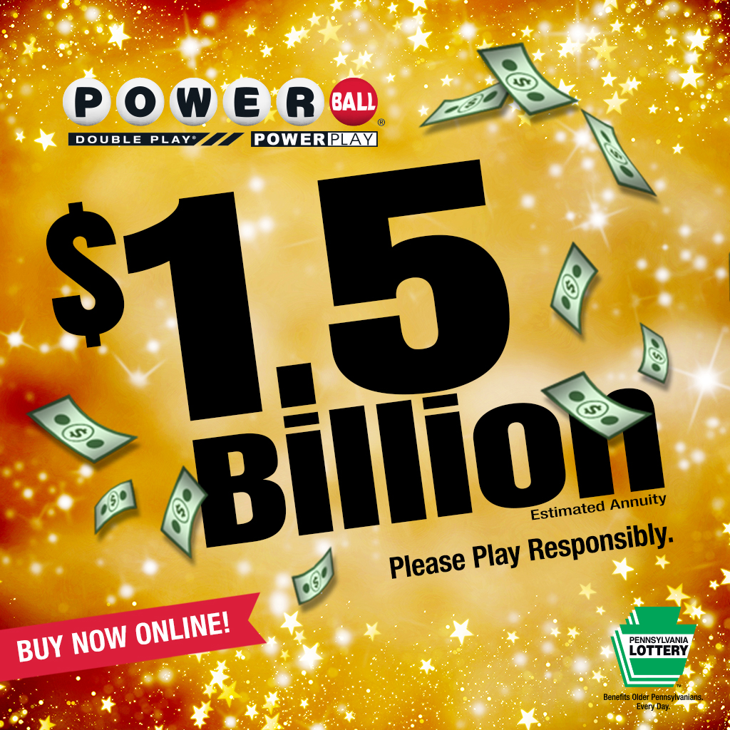 Seeing stars…and dollar bill$! As the Powerball jackpot rolls to $1.5 BILLION, don’t wait to buy your ticket for Saturday’s drawing. Buy today, at the store or online. Play Responsibly. bit.ly/3t99DOF #PALottery #Powerball