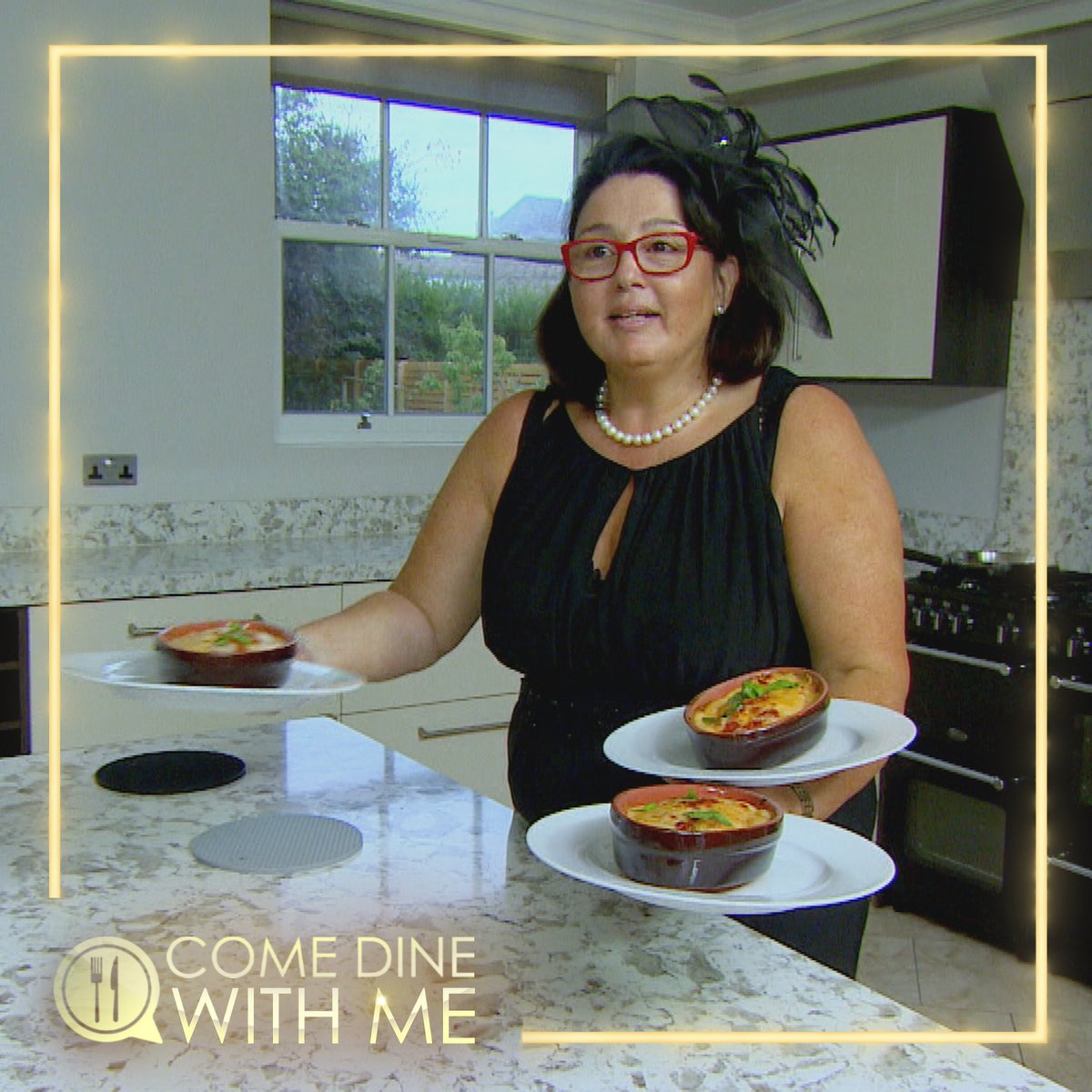 Angela is up tonight on #ComeDineWithMe! How do you think she'll get on? #CDWM