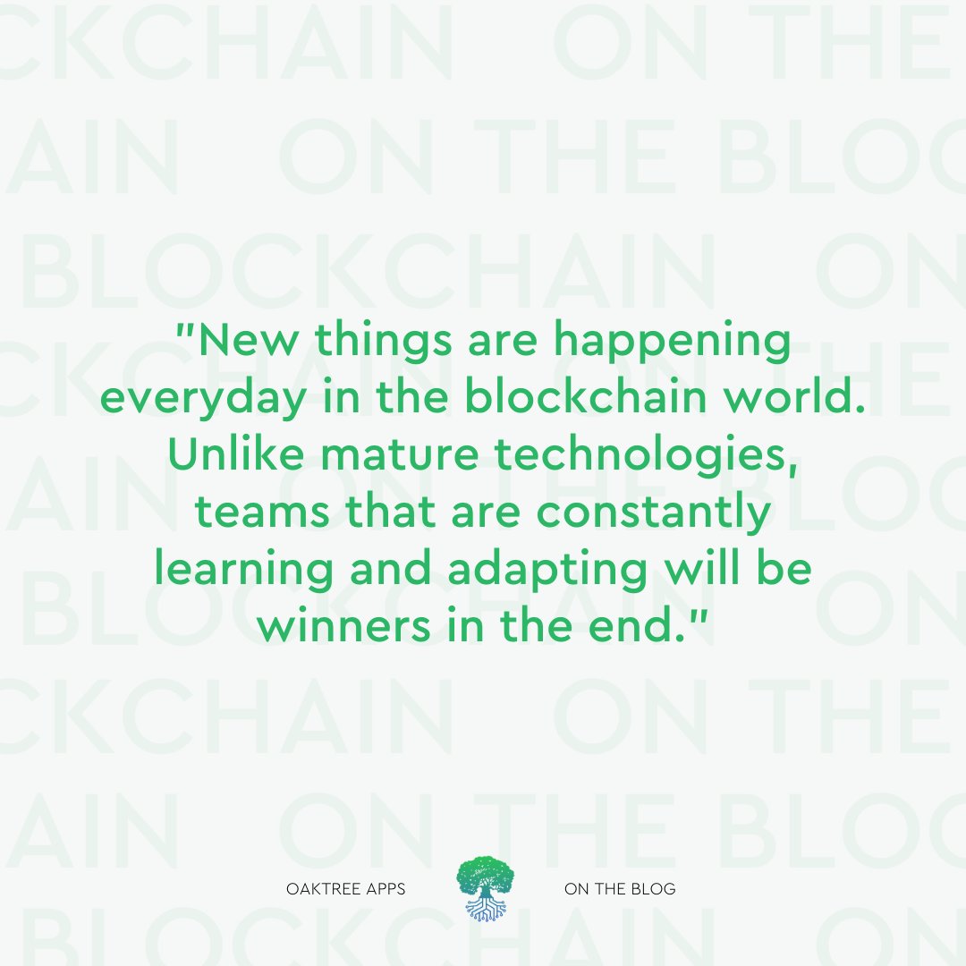 oaktree_apps's tweet photo. Have you read our interview with OakTree Apps CEO Pratik on the future of blockchain technology? There are some pretty awesome insights (like this one 💡) if we do say so ourselves. 

https://t.co/XqHY5pdgpg

#OakTreeApps #blockchain #blockchaintech #web3 #emergingtech #nfts https://t.co/MgQD8KkPDk