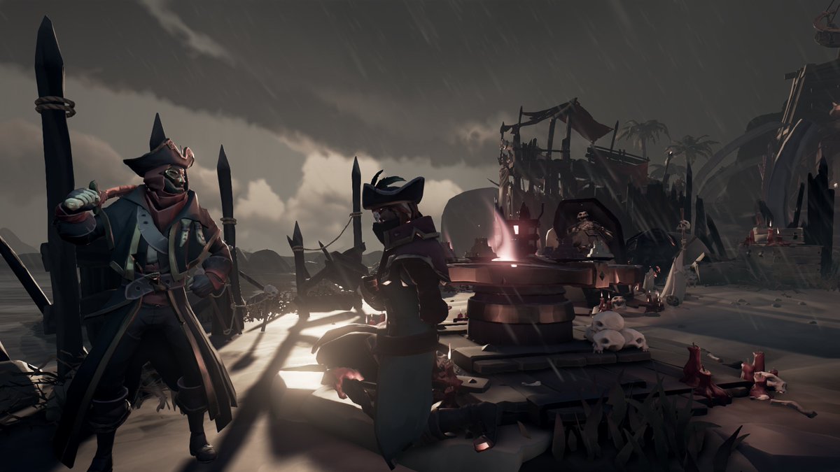 LukeVonDoom's tweet photo. THE AGE OF THE FLAME HAS BEGUN! FOR FLAMEHEART! Reapers, remember after completing n raising a flag in Belles name, u should lower the flag after. You get the completion once the flag is up, after that lower it down again! #TeamFlameheart @SeaOfThieves #SeaOfThieves #SoTShot 🔥❤️ https://t.co/jgFaPtkjQU