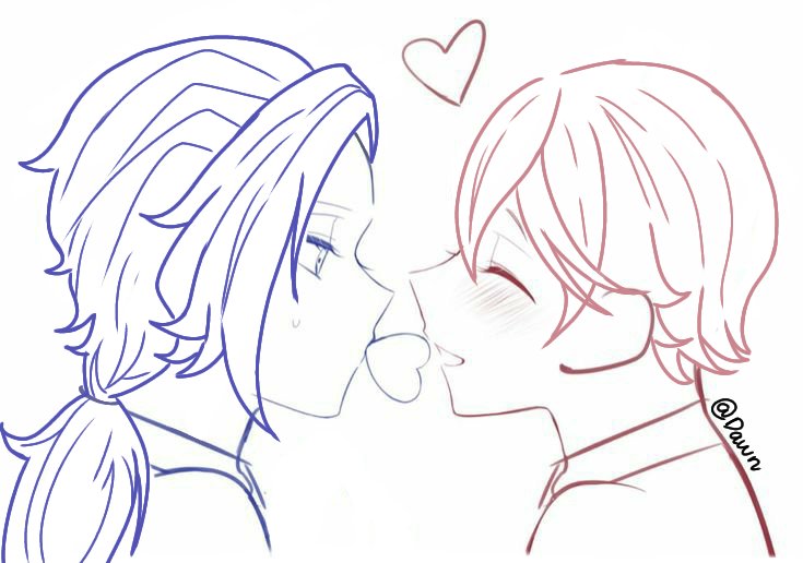 Dawnshine0101's tweet photo. Valhein: You look so cute, Zanis!~♡
Zanis: Be quite, please! 

#ZanVal #Zanis #Valhein https://t.co/Hgd8Bti6ge