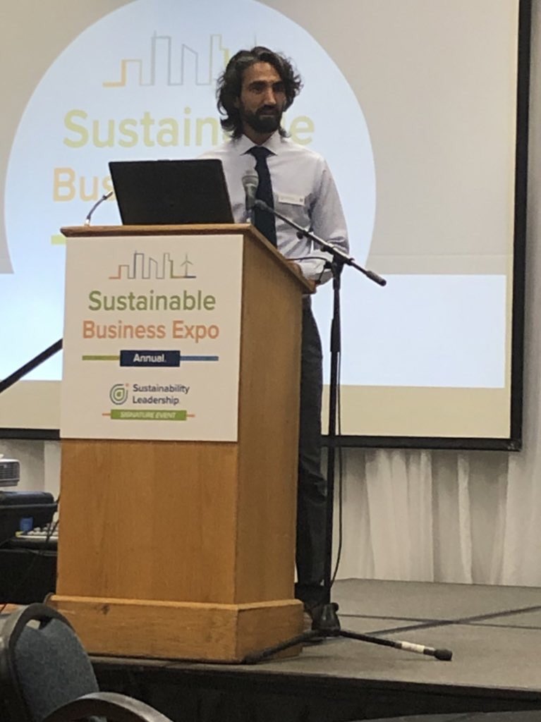 rawlingsfish's tweet photo. @RafiqDhanji kicking off the #SBX22 @sustainleads this morning https://t.co/BxcQpzaFrK