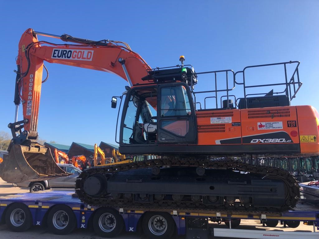 NorwestPlant's tweet photo. Eurogold have just added their largest Excavator to their ever-growing fleet after purchasing a new, ex demo DX380LC-5 from us!
Thanks so much to Eurogold for your constant support and business.
Happy Digging!
#DX380 #PlantHire #NorwestUsed #PlantSales #UsedPlant
@Ballyvesey https://t.co/S9aTTb5mCp