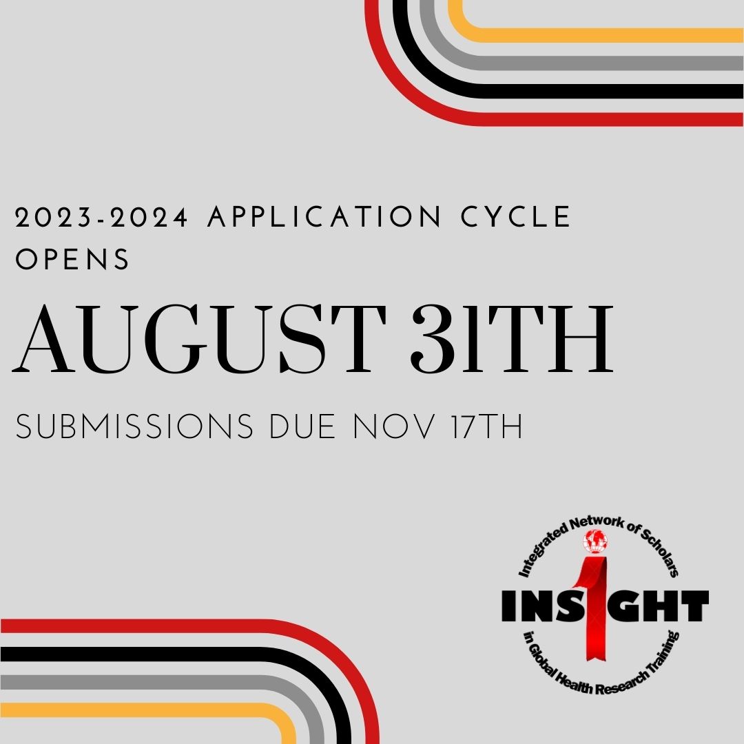 The deadline has been extended to Nov 17th for the 2023-2024 INSIGHT COHORT!!!!  
ciheb.org/INSIGHT-Fogart…