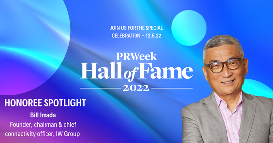 Join us in honoring Bill Imada, founder, chairman & chief connectivity officer, @IWGroup! Imada cofounded IW Group three decades ago, a minority-owned & operated advertising, marketing & communications agency focusing on growing multicultural markets. fal.cn/3tiDN