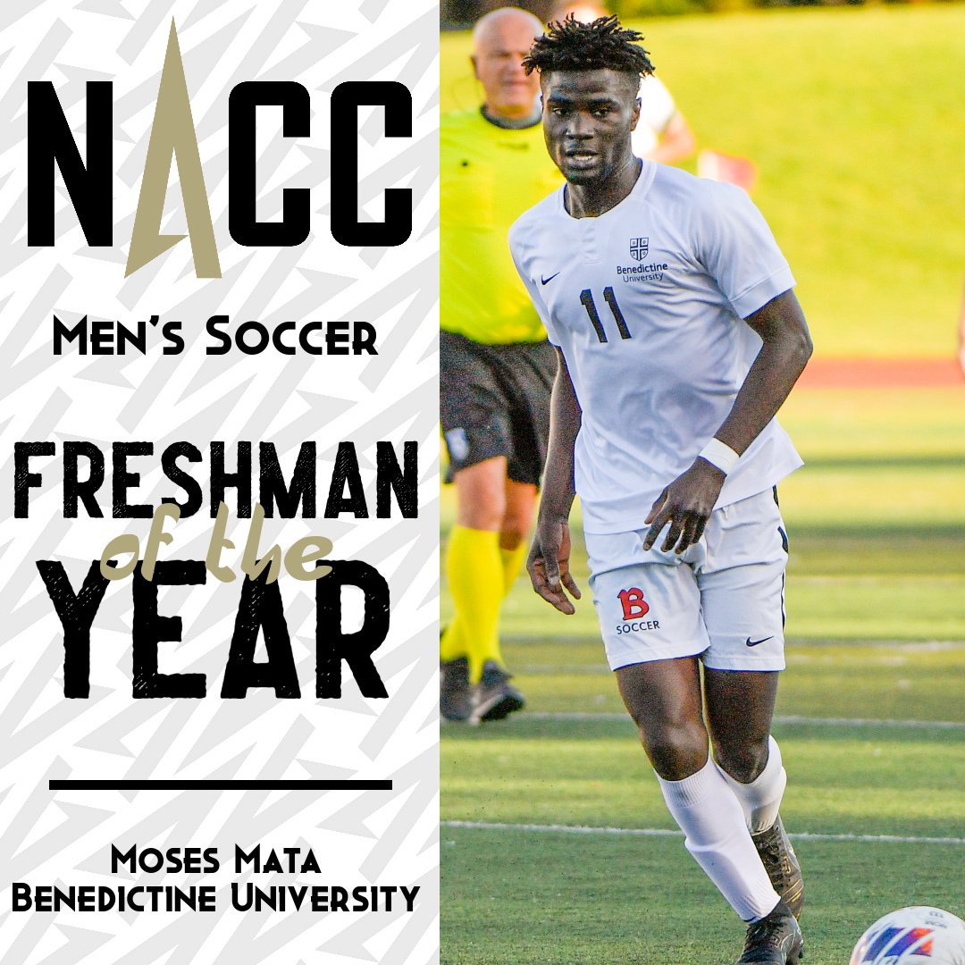NACC_sports's tweet photo. #NACCmsoc ⚽ | NACC Men's Soccer Awards, All-Conference Teams Announced

OPOY: John Cronnolly, @DU_Stars 
DPOY: Steven Arthur, @MSOE_Raiders 
FOY: Moses Mata, @BenUEagles1887 
CSOY: @MUSabres (Craig Peltonen, head coach)

📰 : https://t.co/6lcX5i5hI9

#NACCtion #d3soccer https://t.co/og8ho2uuTx