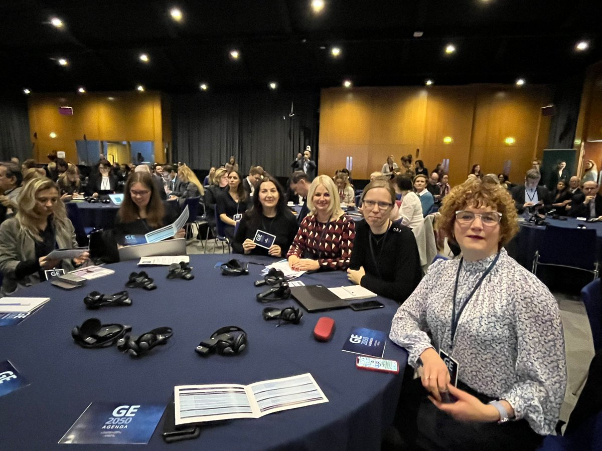 .@Mudite_Priede at #GE2050 stresses the role of non-formal education in #GlobalEd, where Latvian #localgov have marvellous cooperation examples with #localgov in the #EasternPartnership countries 🎨🖌️🎶🎥