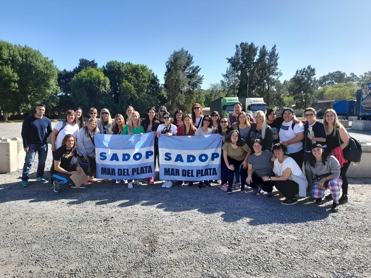 sadopmdp's tweet photo. Que lindo es volver a vernos!
Rumbo al Congreso Nacional de Delegadxs SADOP 2022 en La Falda (Cordoba).
Va a ser hermoso encontrarnos y compartir estas jornadas de formación y debate con compañeras/os de todo el país.

#congresodelegadxs2022
#sadoplafalda2022
#delegadxsSADOP https://t.co/vTkJ8QE0sY