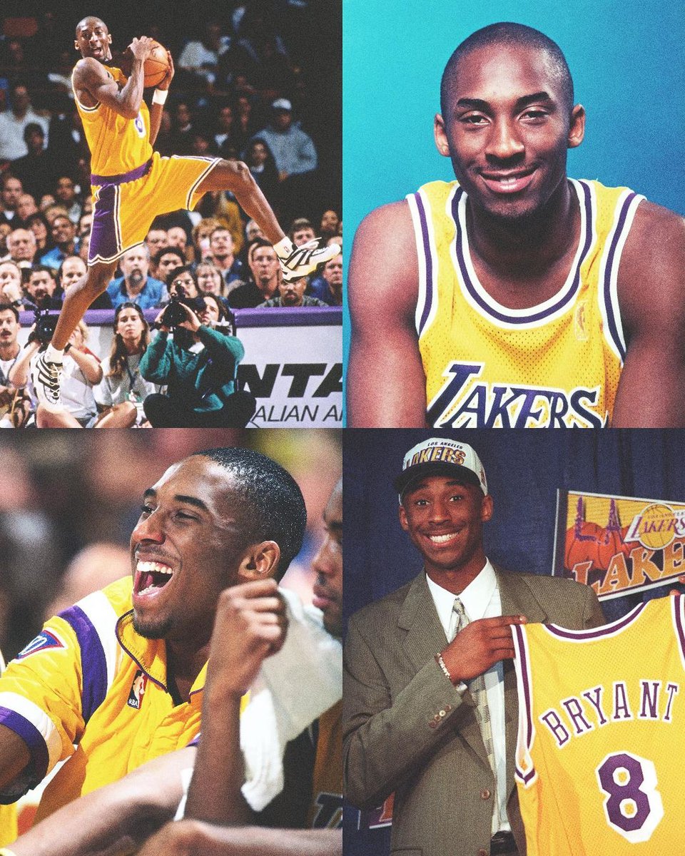 Kobe Bryant made his debut with the Lakers 26 years ago 💛💜

🐍 ♾️